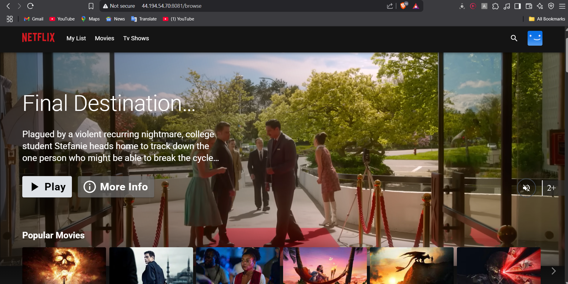 Netflix-clone Deploy on AWS
